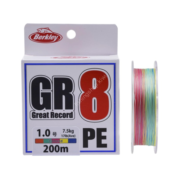 BERKLEY GR8 [10m x 5colors] 200m #1.0 (17lb)