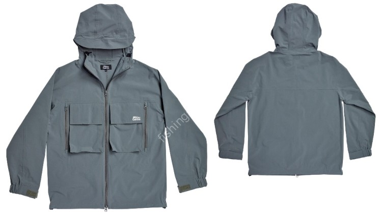 ABU GARCIA Abu Water Resistant Fishing Parka (Gray) M