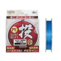 GOSEN Surf Beat Throw [25m x 4color] 200m #1.2 (21lb)