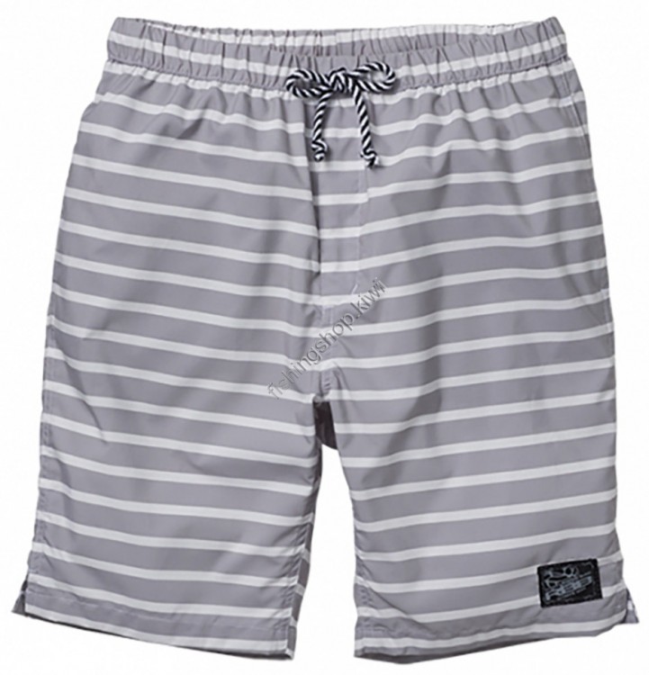 Rbb SOSHIN 8848 RBB SUMMER SHORTS GREY BORDER LL