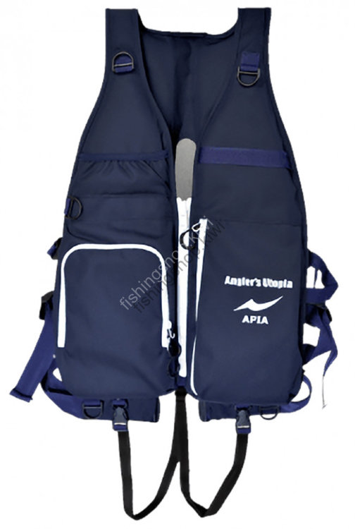 APIA ANGLER'S ACTIVE PERFORMANCE VEST MARINE NAVY