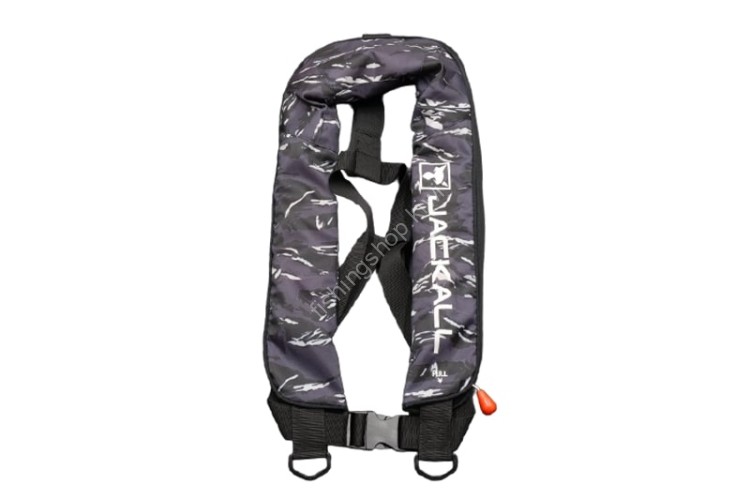 JACKALL Automatic Inflatable Life Jacket (Fresh Water) - JF03 #Gray Camo