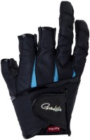 GAMAKATSU GM7295 Ergo Grip Gloves 3 Pieces Attender (Black) L
