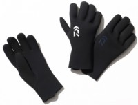 DAIWA DG-2025W Chloroprene Waterproof Gloves [Black] 2XL