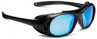 RAPALA Sportsman's Mirror RVG-206A #Frame: Matte Black; Lens: Blue Revo Gray