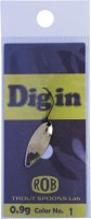 ROB LURE Dig in 0.9g #01 Gold
