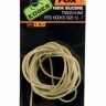 FOX EDGES Hook Silicone Trans Khaki Fits Hooks Size 10-7 (1.5m)