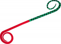 DAIWA Kohga Silicone Necktie Twin Curly R #Check Green+Kohga Red