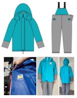 OTHER BRANDS LOGOS Hypermarine Excel Custom Order Jacket [Turquoise x Gray] L