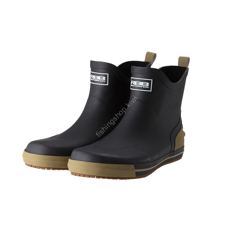 RBB 7750 RBB Boat Game Boots [BK x Beige] XL