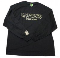 RAD SENSE Standard Logo L/S TEE L Black