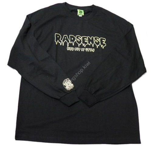 RAD SENSE Standard Logo L/S TEE L Black