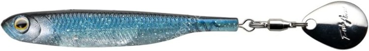 FISH ARROW Flash J Spin Elastomer 4'' SW #101 Iwashi/Silver