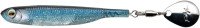 FISH ARROW Flash J Spin Elastomer 4'' SW #101 Iwashi/Silver