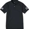 DAIWA DE-7925 Short Sleeve Polo Shirt [Black x White] L