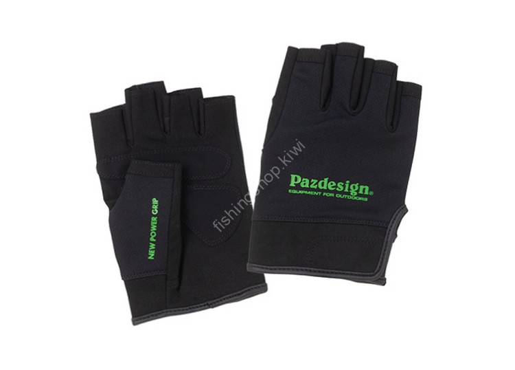 PAZDESIGN 5 Fingerless Dry Gloves II PGV-038 XL #Black/Green