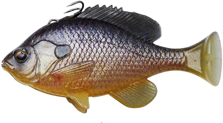 SAVAGE GEAR 3D LT Pulse Tail Blue Gill 5.5'' MS #GLGLL Gold Gill