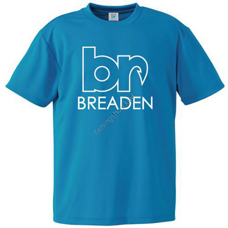 BREADEN COOL PLUS T-SHIRT br 03 L TURQUOISE BLUE L