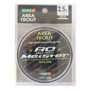 RODIO CRAFT Area Trout Meister Nylon [Natural] 100m #0.4 (2.5lb)