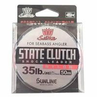 SUNLINE Saltymate State Clutch Shock Leader [Clear] 50m #8 (35lb)