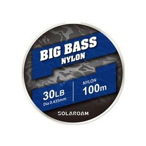 TORAY Solaroam Big Bass Nylon [Natural] 100m (30lb)