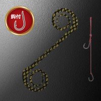 MATSUOKA SPECIAL Alpha 80mm with Hooks #Black Gold Lame