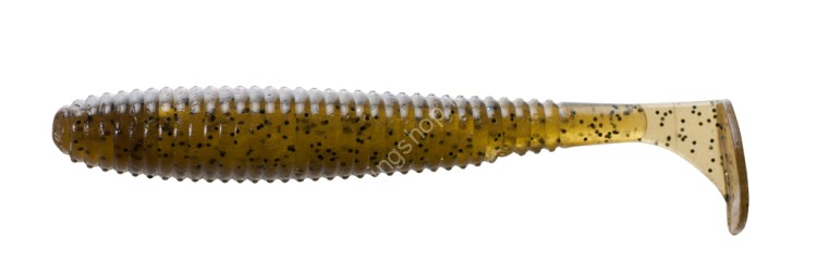 FISH ARROW Air Bag Shad 4.5 #01 Green Pumpkin Pepper