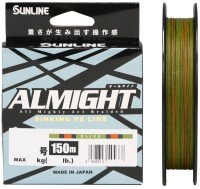 SUNLINE AlMight x5 [Olive] 150m #0.4 (7.2lb)