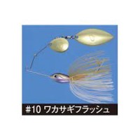 Gamakatsu Microspin W Willow 1 / 4 2016 No.10 WAKASAGI (Smelt) Flash