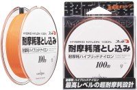 YAMATOYO Taimamou Otoshikomi Hybrid Nylon [Flash Orange] 100m #2 (10lb)