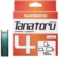 SHIMANO PL-F54R Tanatoru 4 [10m x 5colors] 150m #1.5 (31.7lb)