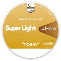 TORAY Salt Fishing Line Super Light Polyester [Natural] 200m #0.3 (1,3lb)