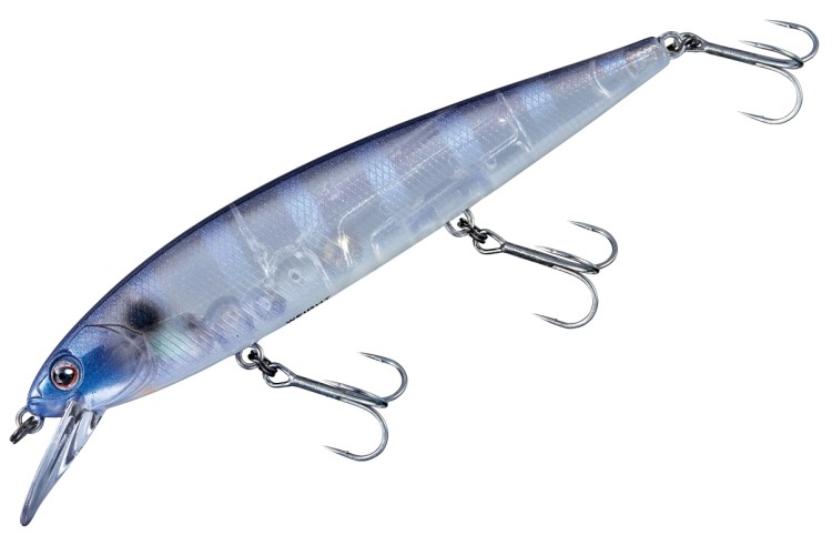 GAMAKATSU Luxxe 80-611 Avenge Minnow 110F #02 Aurora Gill