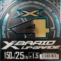 YGK X-BRAID UPGRADE X4 150 m #1.5 25lb