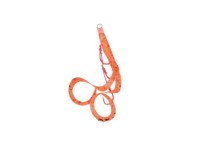 START Replacement Unit Triple Hook Short Curly S #69 橙色颗粒 (2个)