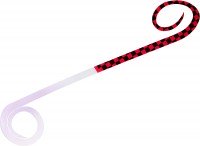 DAIWA Kohga Silicone Necktie Twin Curly R #Check Red+Aurora