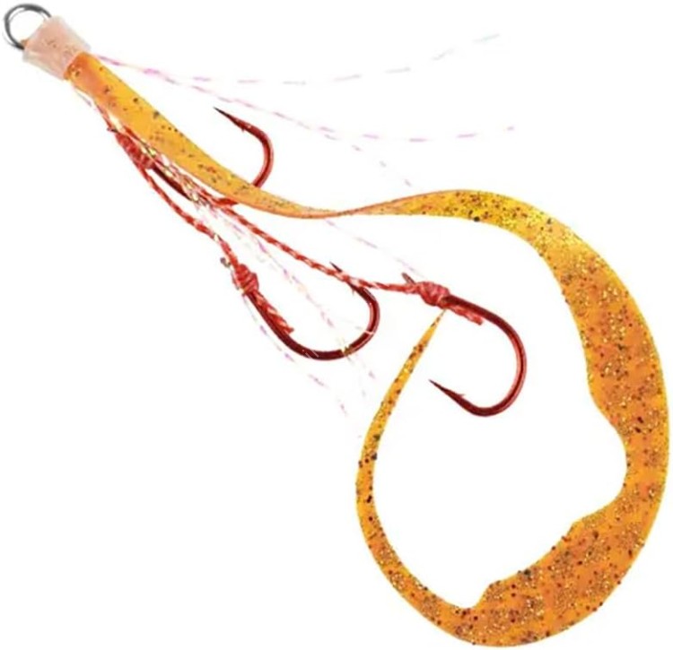 START UMCJ-22 Unit Triple Hook Magic Curly Jr S #22 Ebi Orange SK