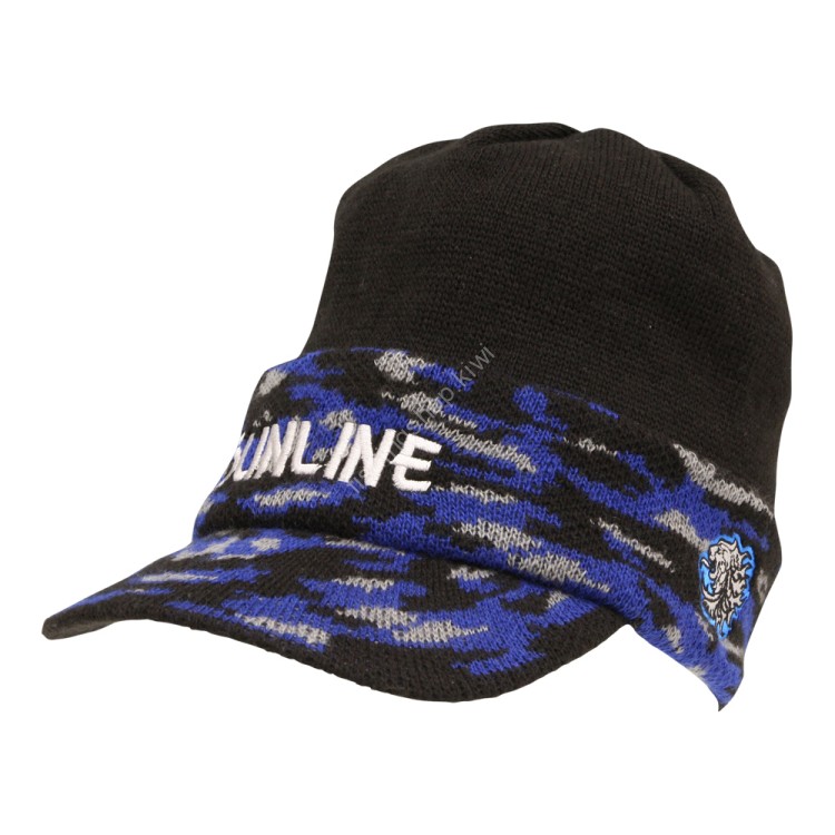 SUNLINE CP-5161 Lion Fire Brim Knit Cap (Blue) Free