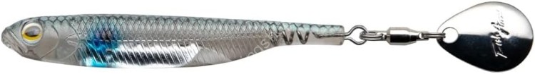 FISH ARROW Flash J Spin Elastomer 4'' SW #102 Blue Spot/Silver