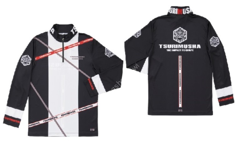 TSURI MUSHA Berry Zip Shirt 4L (Black)