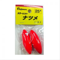 Fujiwara Colour Sinker Jujube 2 No.5 Fluorescent Red