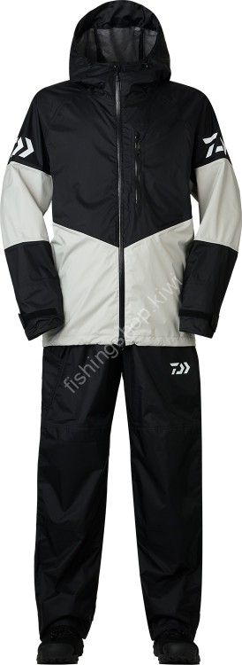 DAIWA DR-3224 Rainmax Shield Rain Suit (Light Gray) M