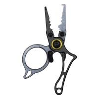 PROX PX162RKG Finger BOGGY Split Mini Pliers Ring Type #Black x Gunmetal