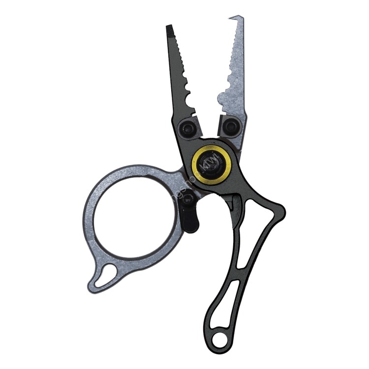 PROX PX162RKG Finger BOGGY Split Mini Pliers Ring Type #Black x Gunmetal