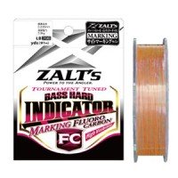 LINE SYSTEM Zalt's Bass Hard Indicator FC [Clear90cm+Orange10cm Marking] 91m #3 (12lb)