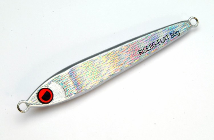 RISE JAPAN Rise Jig Flat 200g #RJ01 Silver