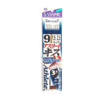 SASAME Athlete Kisu Jet K-157 [Brown] 3 Hook 9-1.5 (2pcs)