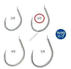 GAMAKATSU Kama Cut Jigging Hook [Silver] #3/0 (8pcs)