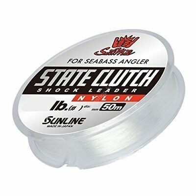 SUNLINE Saltymate State Clutch Shock Leader [Clear] 50m #10 (40lb)