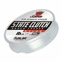 SUNLINE Saltymate State Clutch Shock Leader [Clear] 50m #10 (40lb)